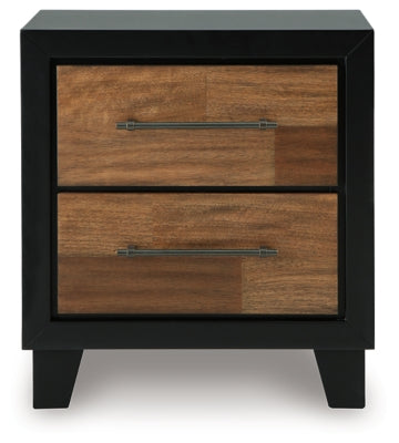 Kraeburn Nightstand - Dark Brown