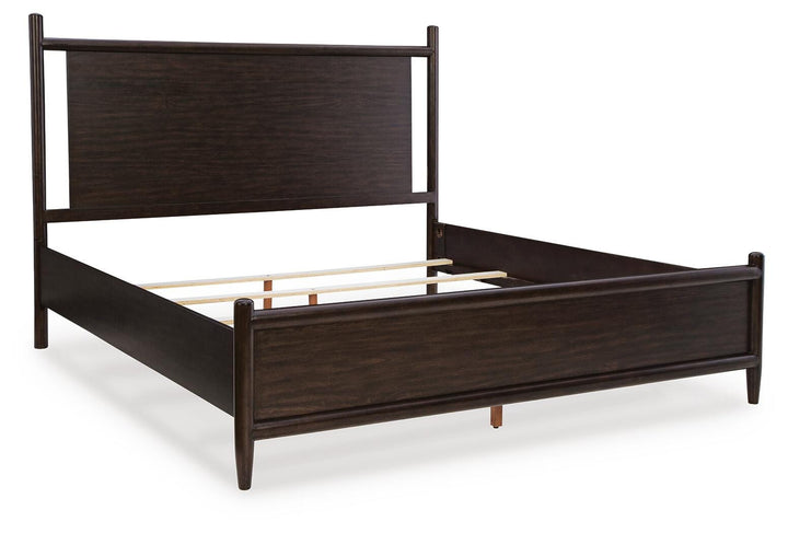Dantenton Queen Panel Bed - Dark Brown (3)