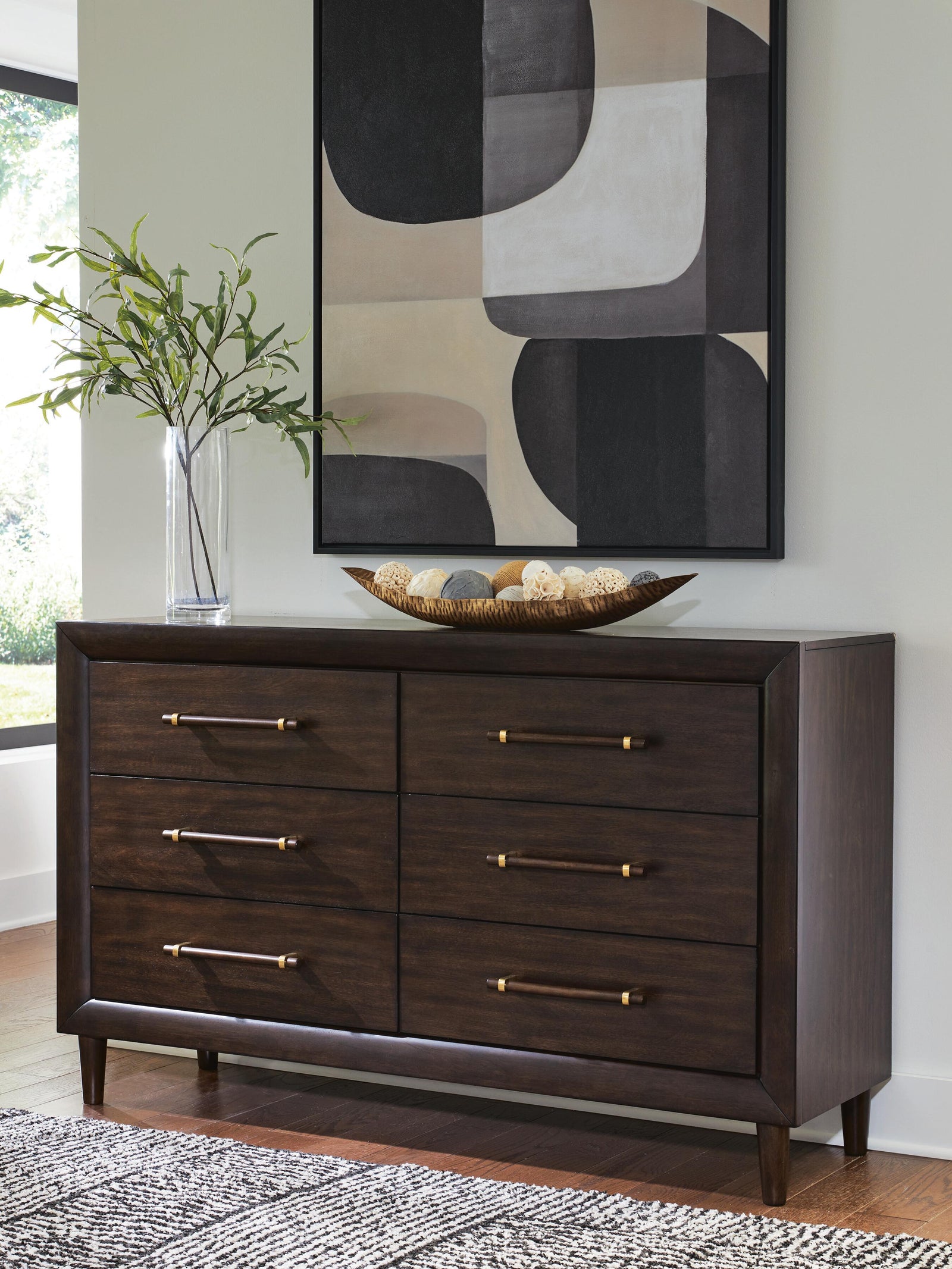 Dantenton Dresser - Dark Brown (2)