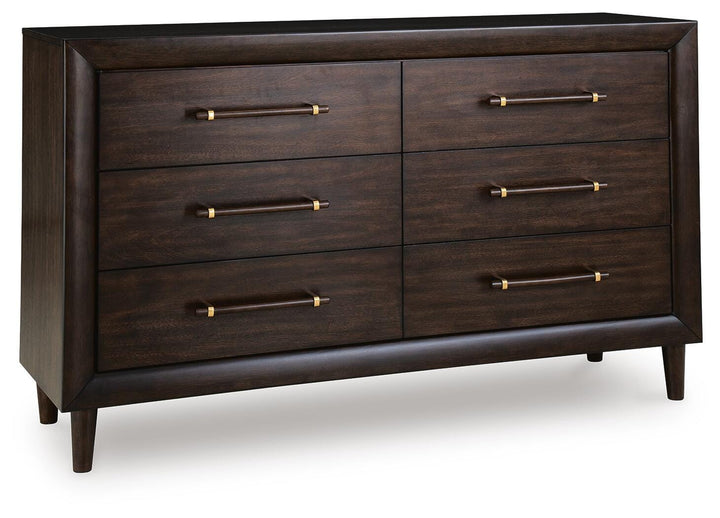 Dantenton Dresser - Dark Brown (1)