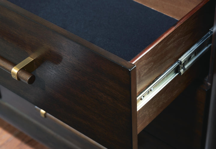 Dantenton Dresser - Dark Brown (5)