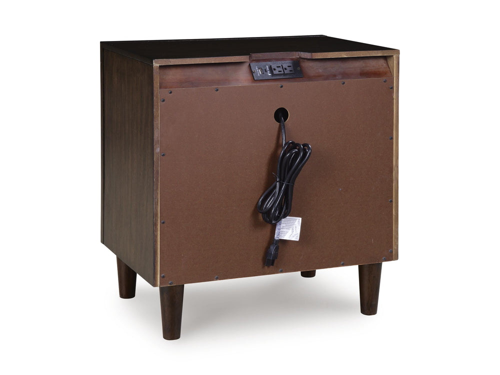 Dantenton Nightstand - Dark Brown (5)