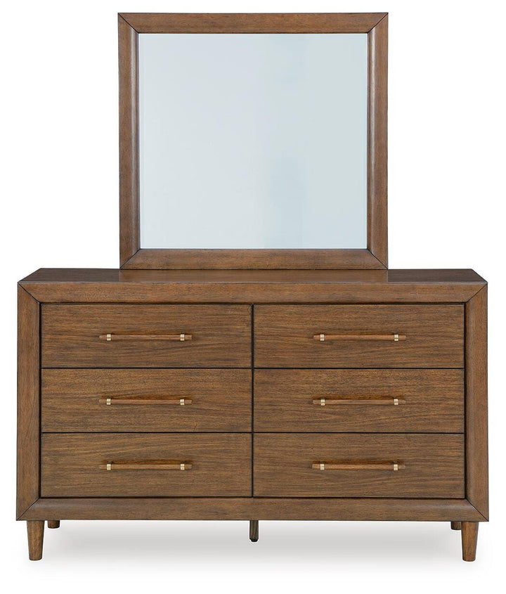 Lyncott Dresser and Mirror - Dark Brown (4)