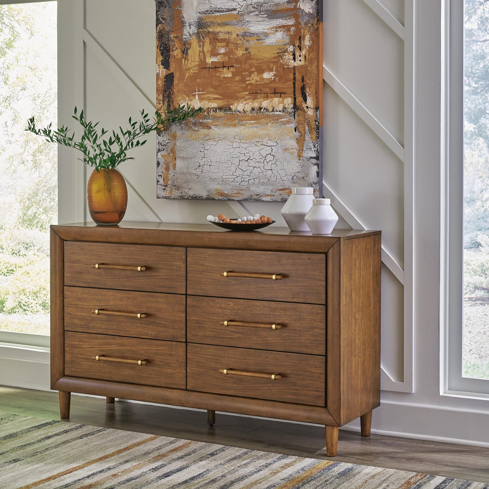 Lyncott Dresser - Dark Brown (2)