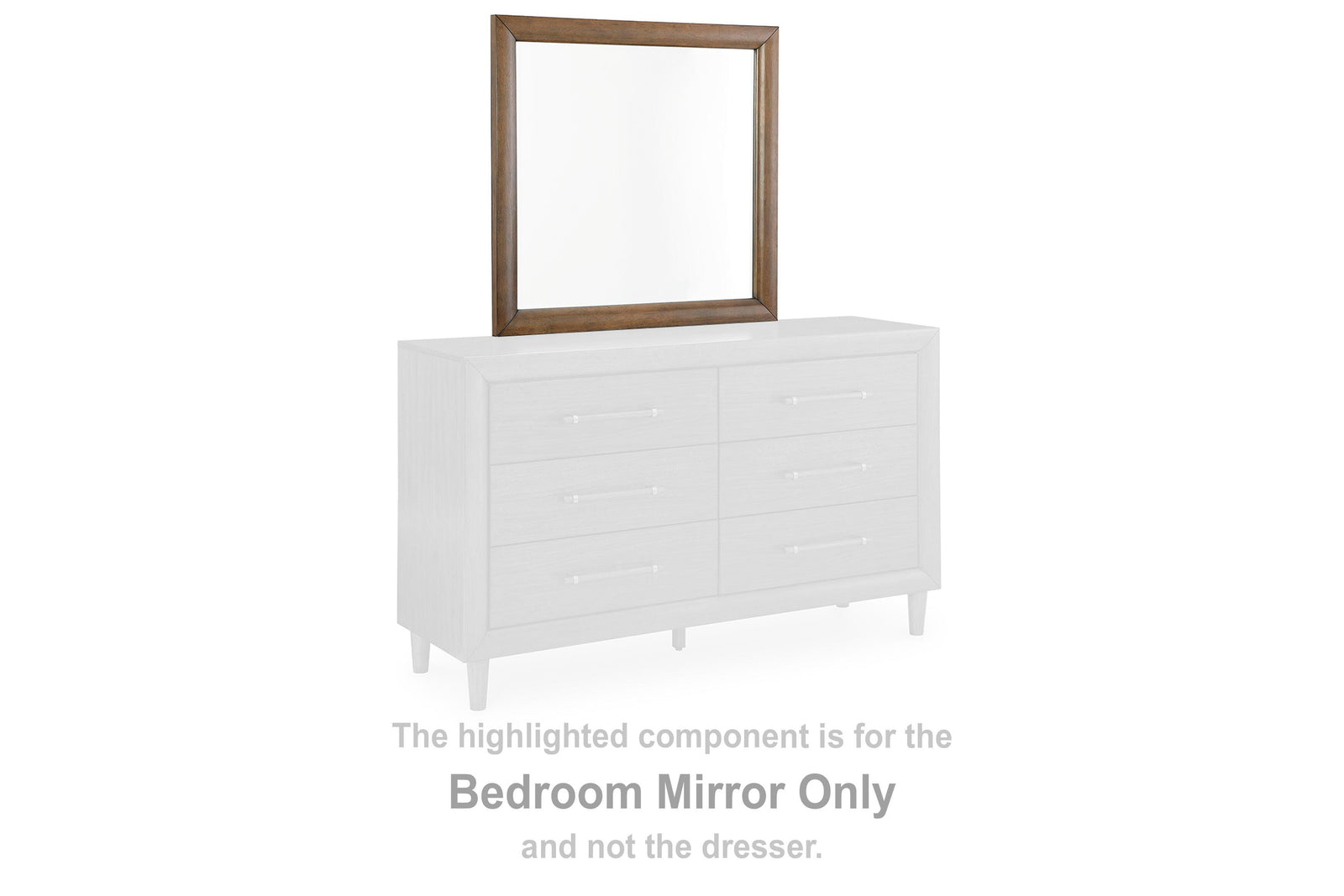Lyncott Bedroom Mirror - Dark Brown (2)
