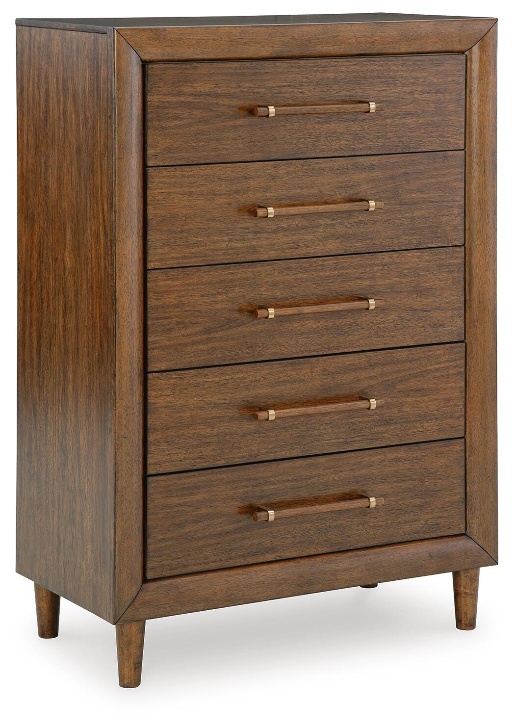 Lyncott Chest of Drawers - Dark Brown (1)