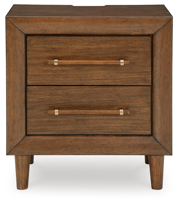 Lyncott Nightstand - Dark Brown (4)