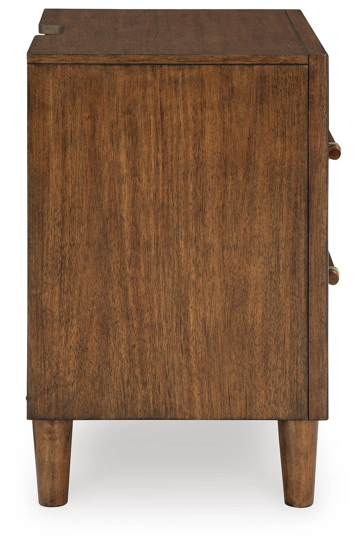 Lyncott Nightstand - Dark Brown (5)