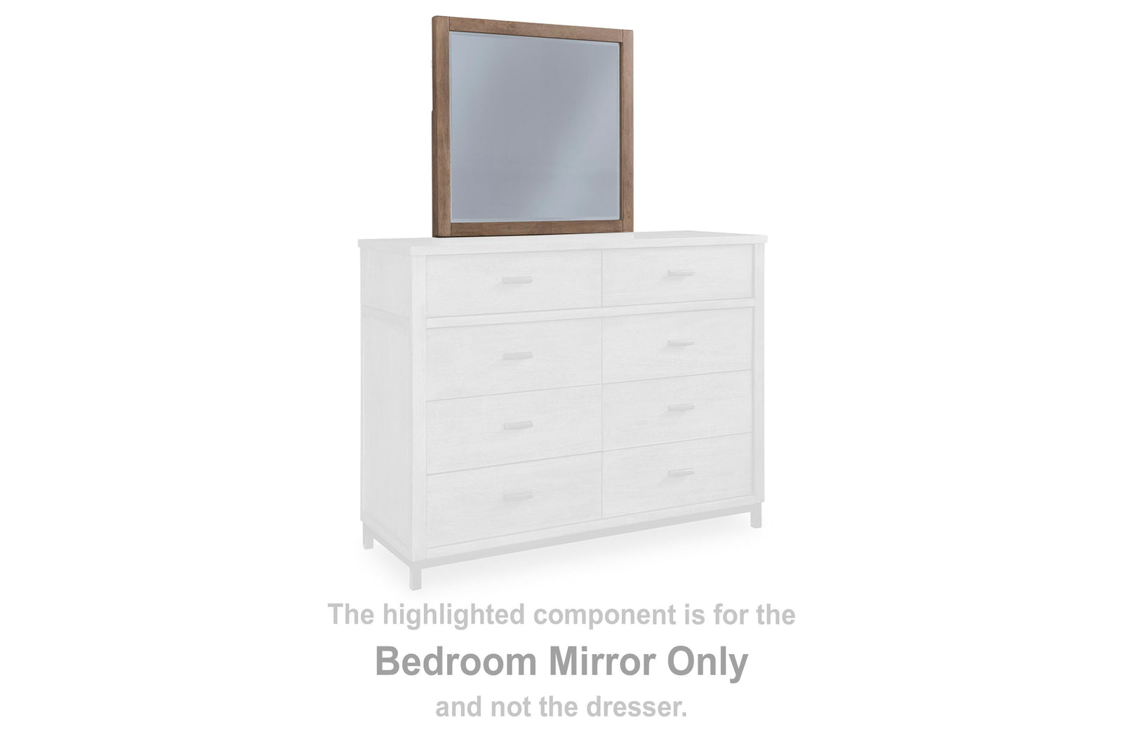 Tomtyn Bedroom Mirror - Light Brown (2)