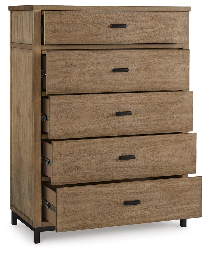 Tomtyn Chest of Drawers - Light Brown (3)