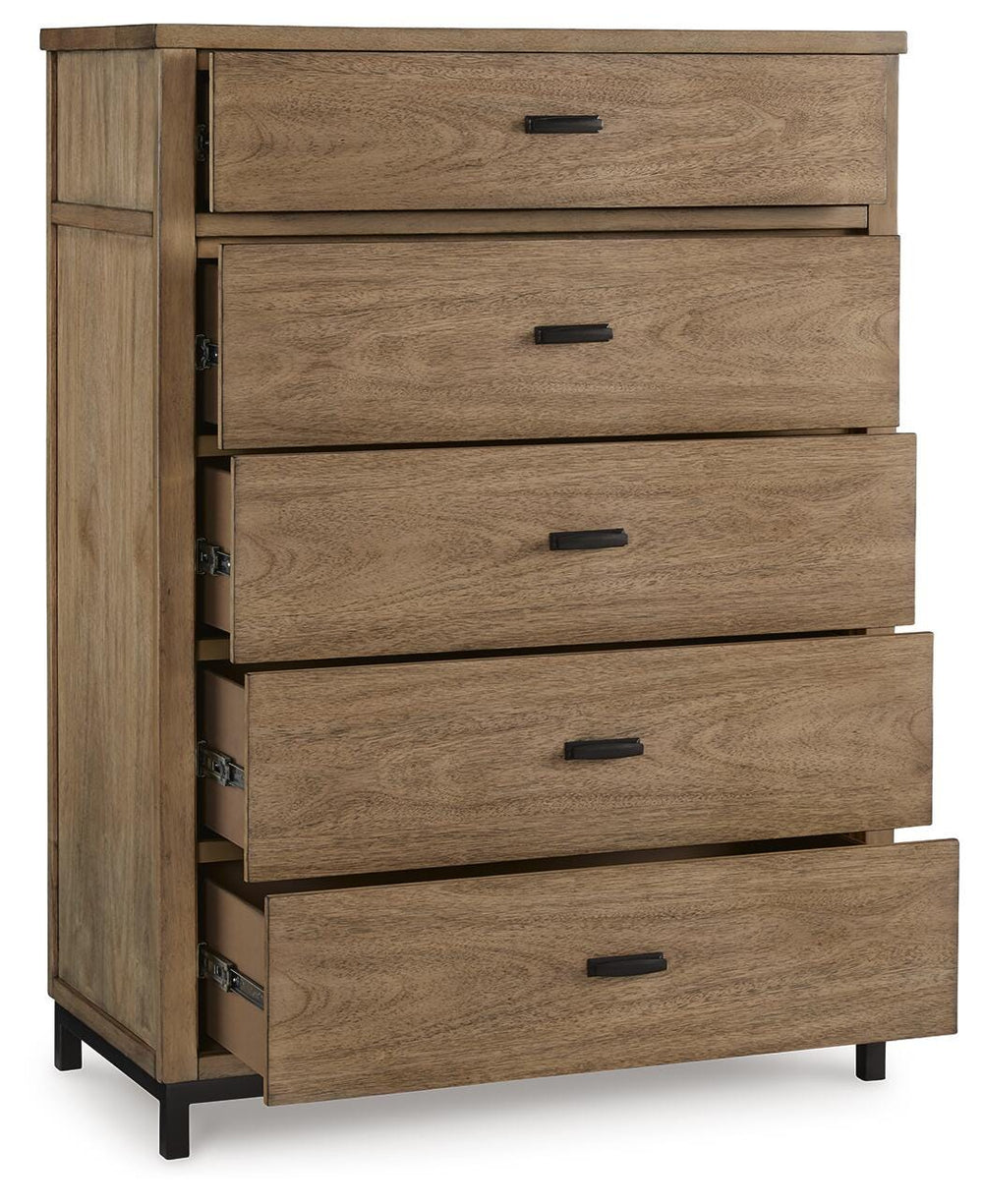 Tomtyn Chest of Drawers - Light Brown (3)