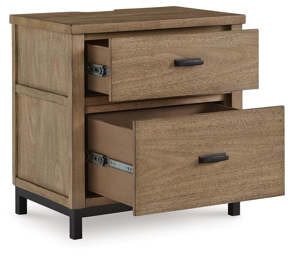 Tomtyn Nightstand - Light Brown (3)