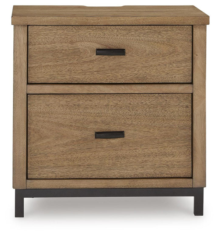 Tomtyn Nightstand - Light Brown (4)