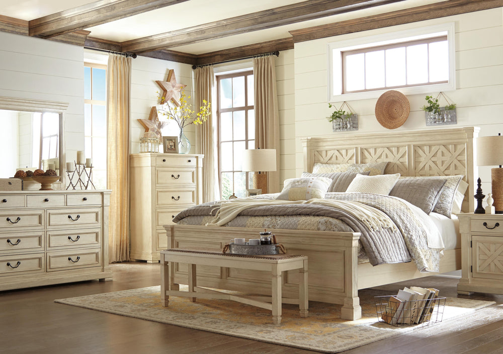Bolanburg Dining Bench - Beige (5)