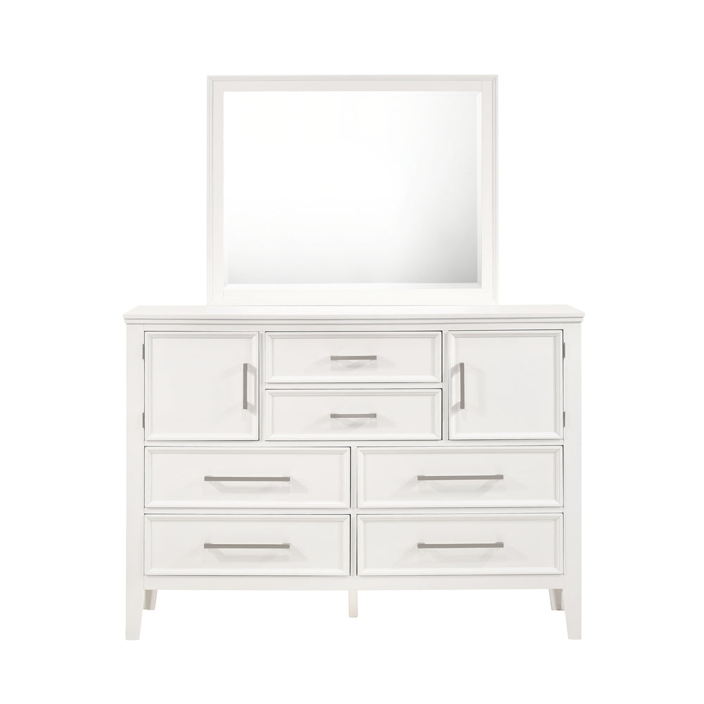 Andover Mirror-White