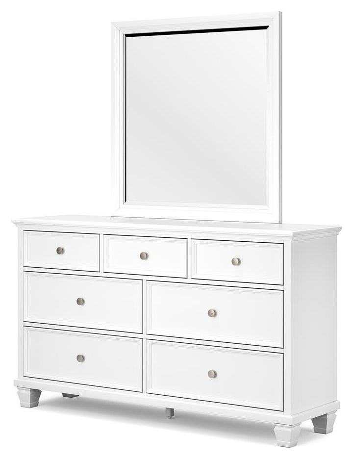 Fortman Dresser and Mirror - White (4)