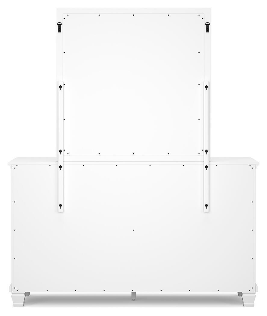 Fortman Dresser and Mirror - White (7)