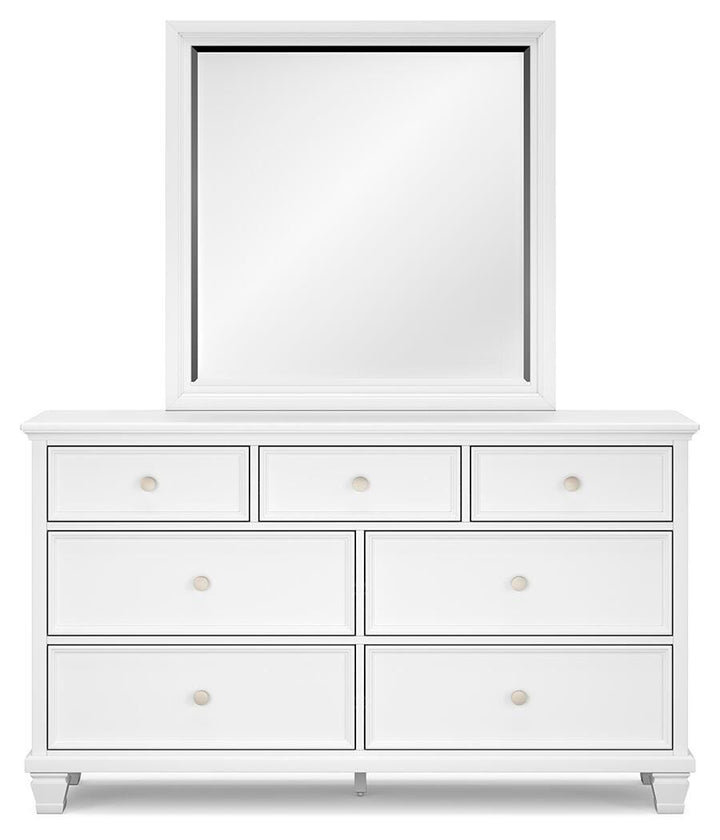 Fortman Dresser and Mirror - White (5)