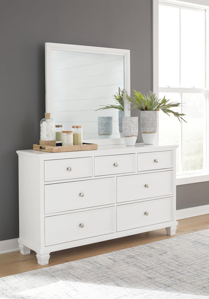 Fortman Dresser and Mirror - White (2)