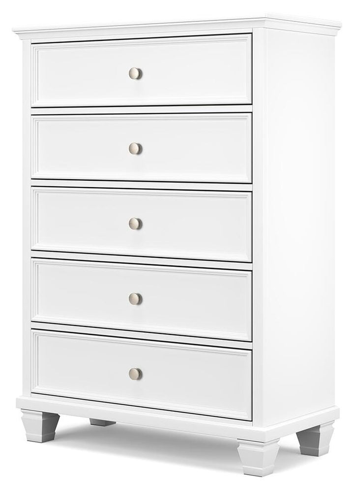Fortman Chest of Drawers - White (4)
