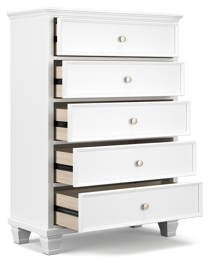 Fortman Chest of Drawers - White (3)