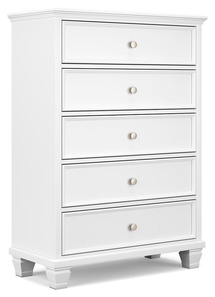 Fortman Chest of Drawers - White (1)