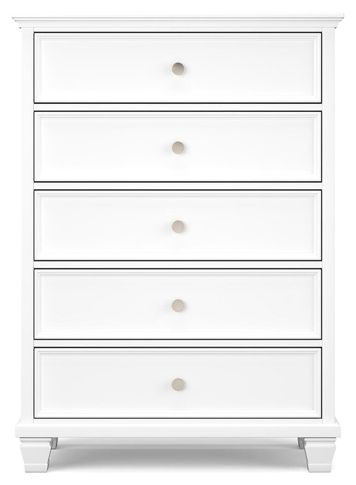 Fortman Chest of Drawers - White (5)