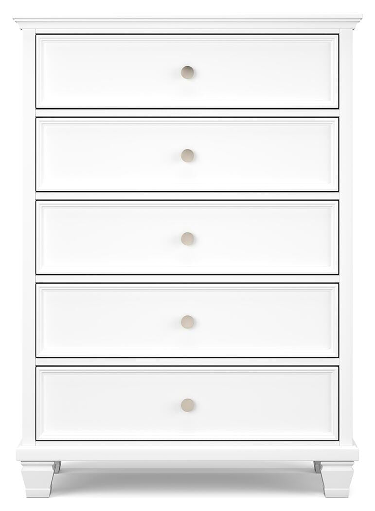 Fortman Chest of Drawers - White (5)