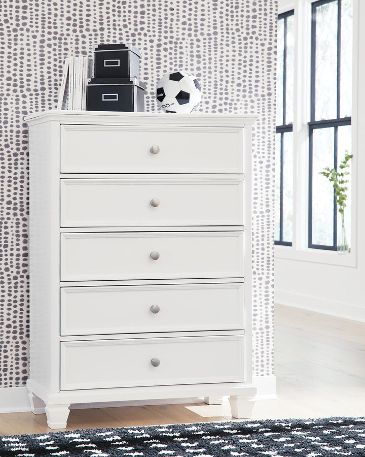 Fortman Chest of Drawers - White (10)