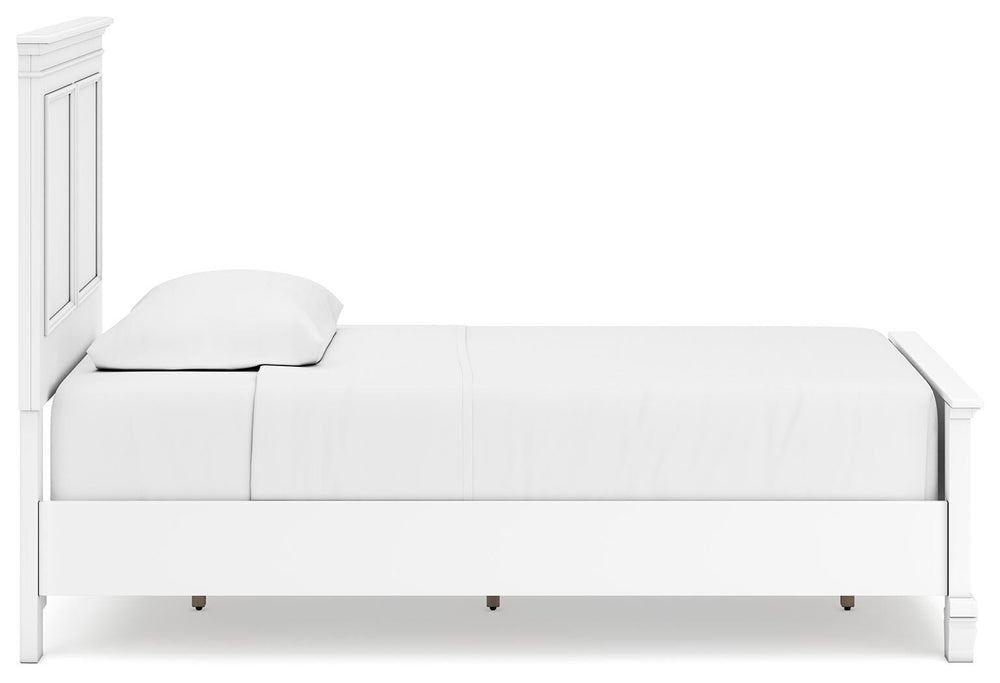 Fortman Twin Panel Bed - White (6)