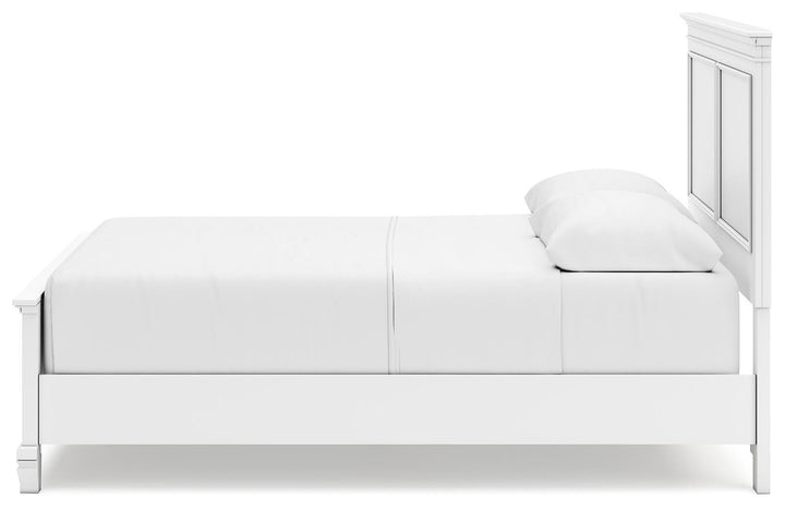Fortman Queen Panel Bed - White (7)