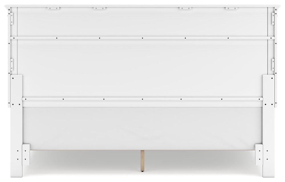 Fortman King Panel Bed - White (6)