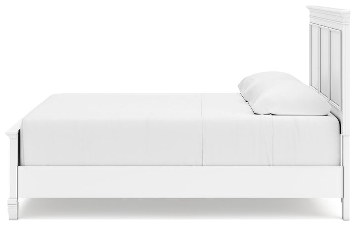 Fortman King Panel Bed - White (7)