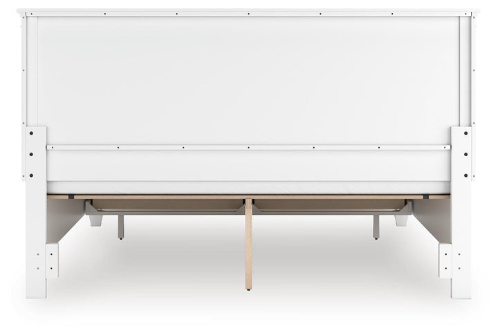 Fortman King Panel Storage Bed - White (7)