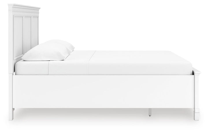 Fortman King Panel Storage Bed - White (6)