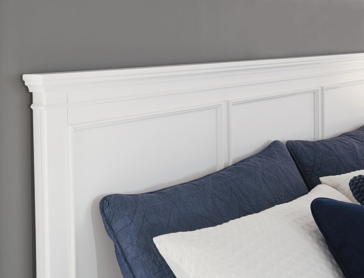 Fortman King Panel Bed - White (9)