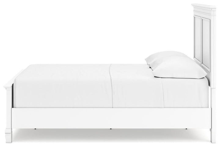 Fortman Full Panel Bed - White (6)