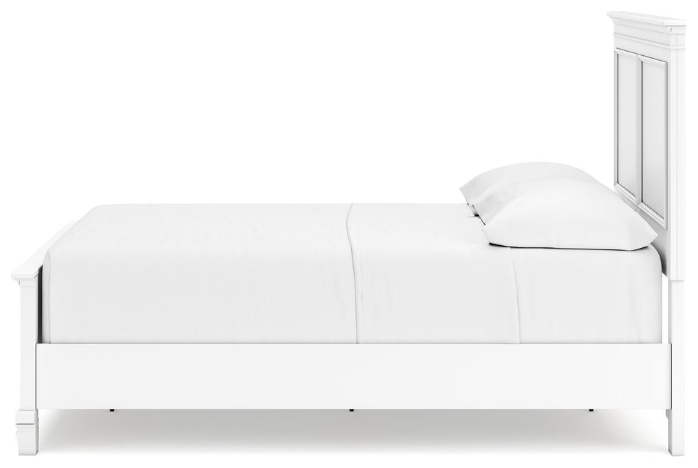 Fortman Full Panel Bed - White (6)