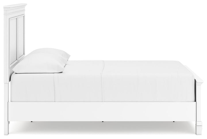 Fortman Full Panel Bed - White (7)