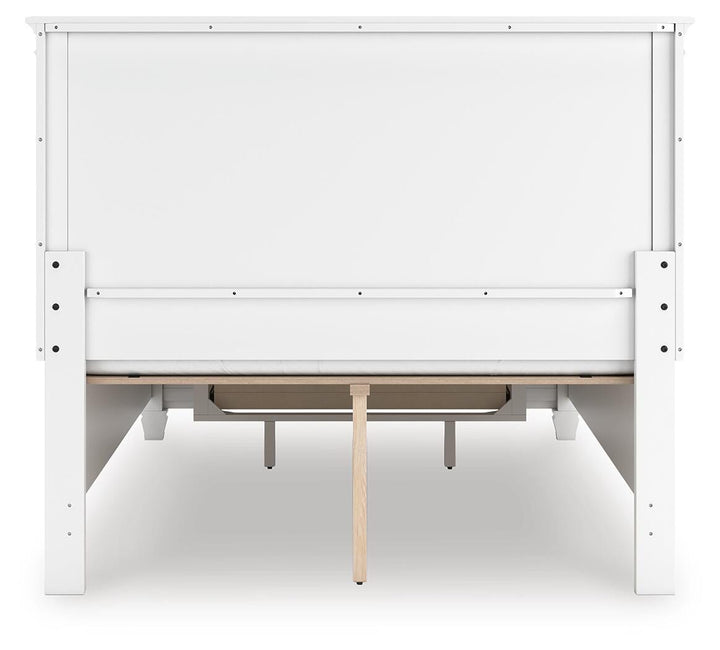 Fortman Full Panel Storage Bed - White (7)