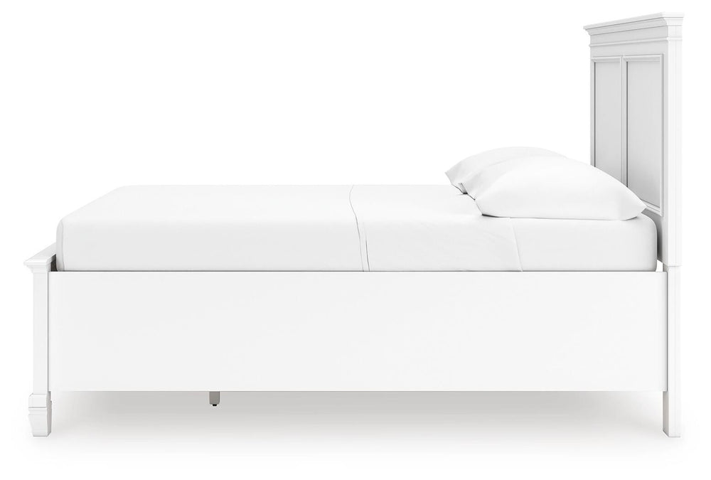 Fortman Full Panel Storage Bed - White (8)
