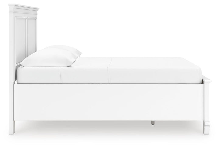 Fortman Full Panel Storage Bed - White (6)