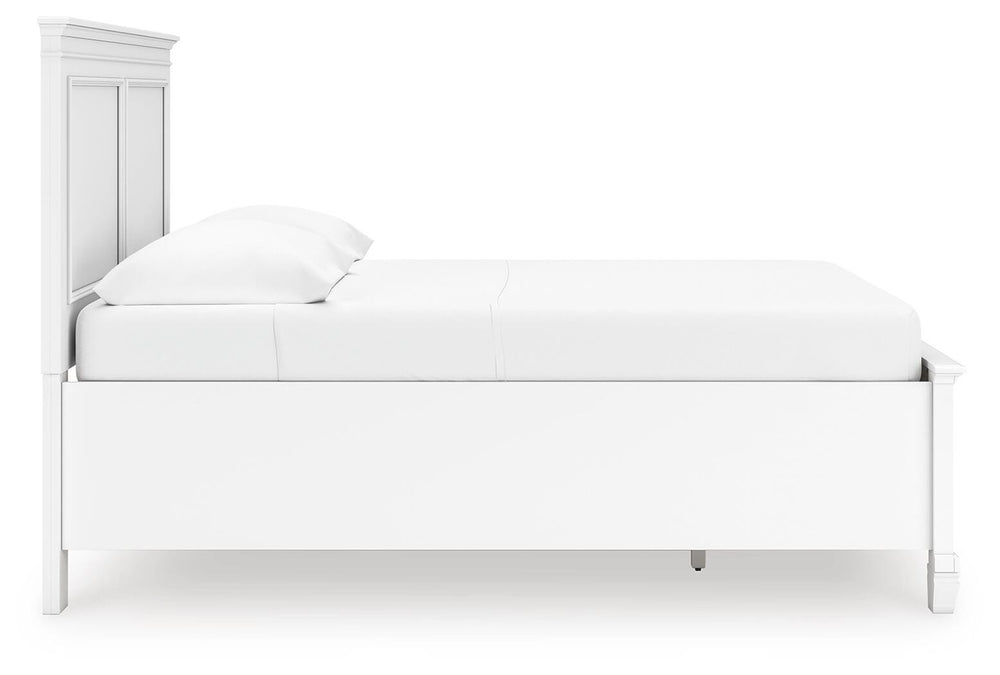 Fortman Full Panel Storage Bed - White (6)
