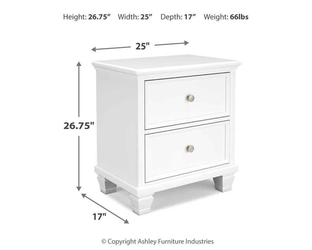 Fortman Full Panel Bed, Dresser and Nightstand (25)
