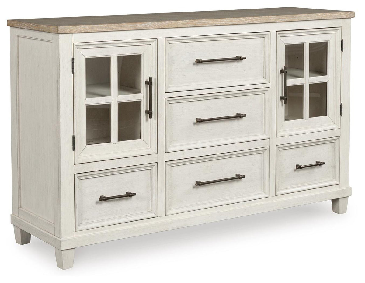Shaybrock Dresser - White (1)
