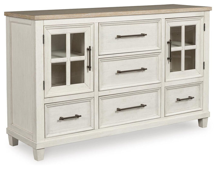 Shaybrock Dresser - White (1)