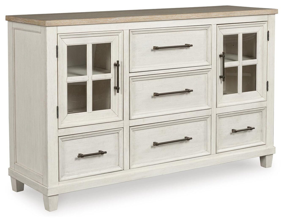 Shaybrock Dresser - White (1)