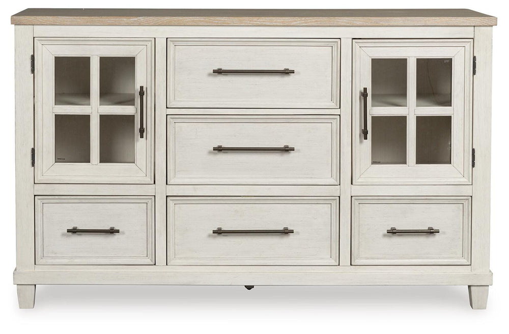 Shaybrock Dresser - White (4)