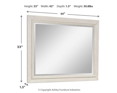 Shaybrock Bedroom Mirror - White