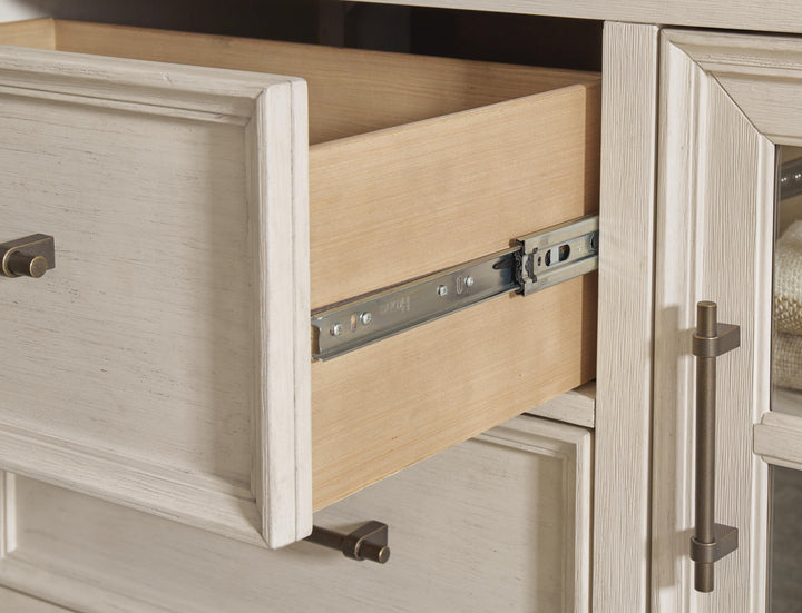 Shaybrock Dresser and Mirror - White (6)